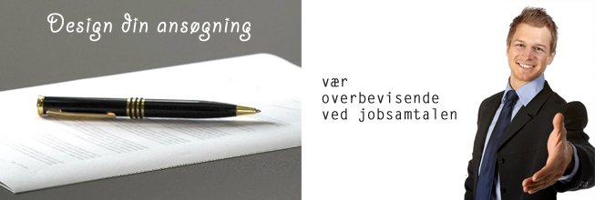 Sådan designer din ansøgning, og bliver overbevisende ved jobsamtalen.